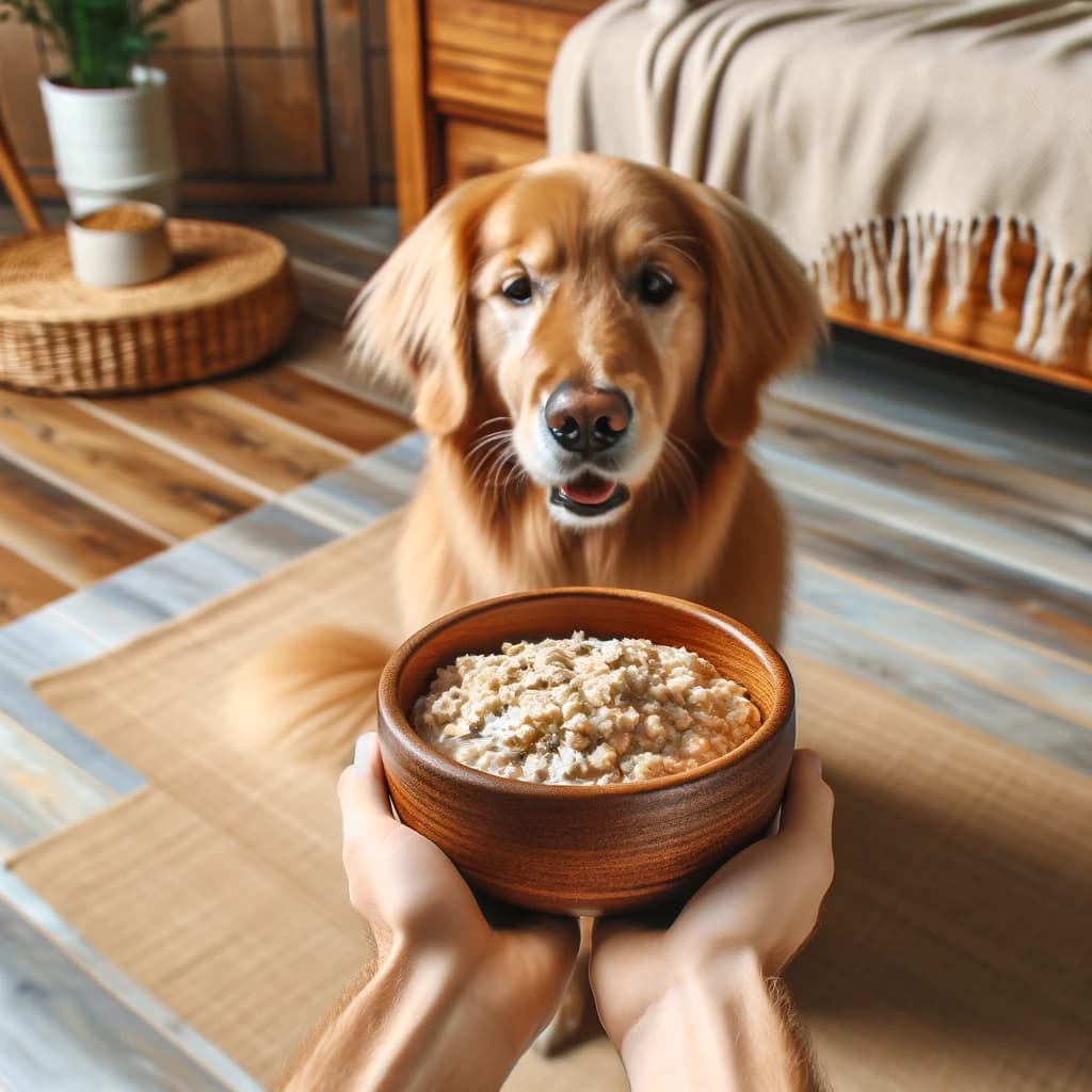 Haferflocken sind gesund für Hunde