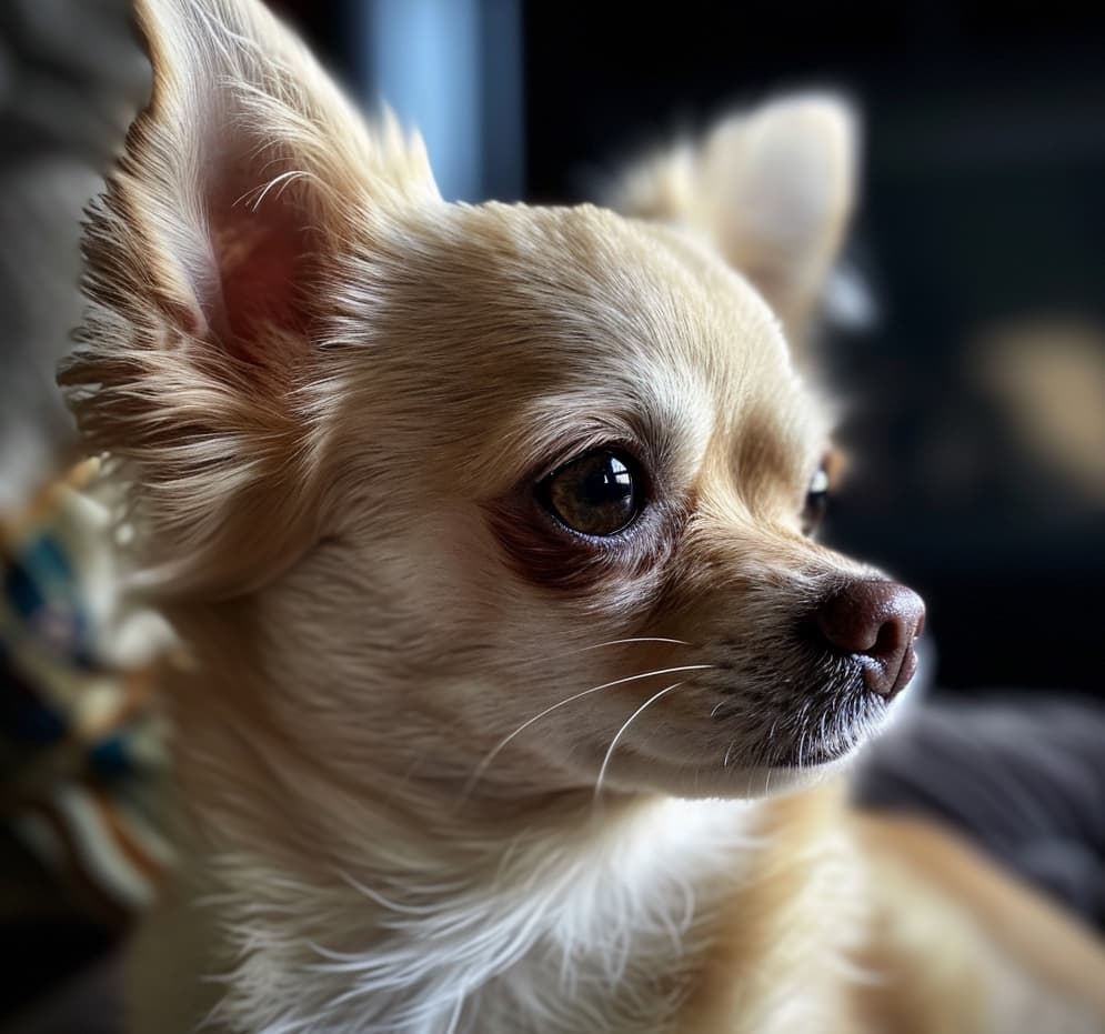 Der kleine Chihuahua hat eine relativ lange Lebenserwartung.