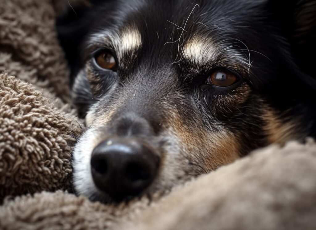 Hunde mit Giardien im Dünndarm leiden oftmals. Eine effektive Beobachtung und Behandlung ist daher sehr wichtig.