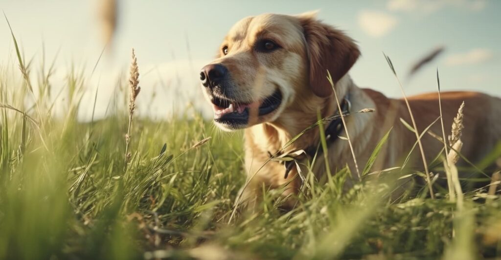 Verstehen Sie das Grasfressen als möglichen Hinweis darauf, dass Ihr Hund mehr Beschäftigung oder Aufmerksamkeit benötigt.