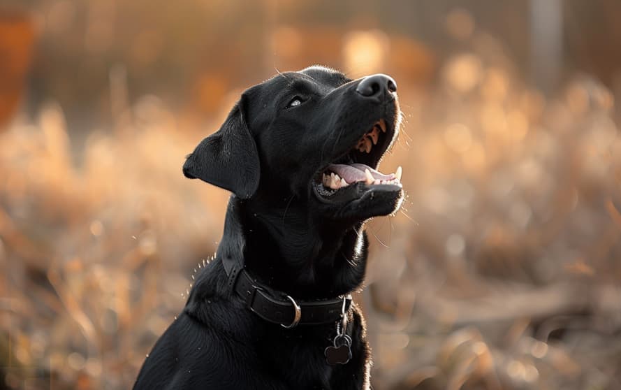 Die Labrador Beißkraft liegt bei rd. 230 PSI. Damit gehört der Labrador zu den stärksten Hunden.
