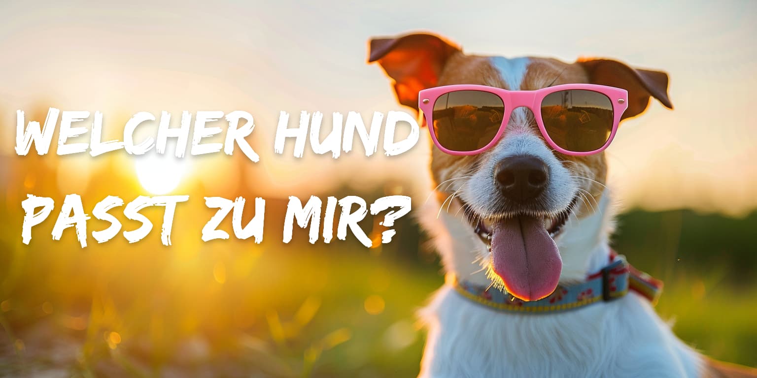 Welcher Hund passt zu mir? Titelbild