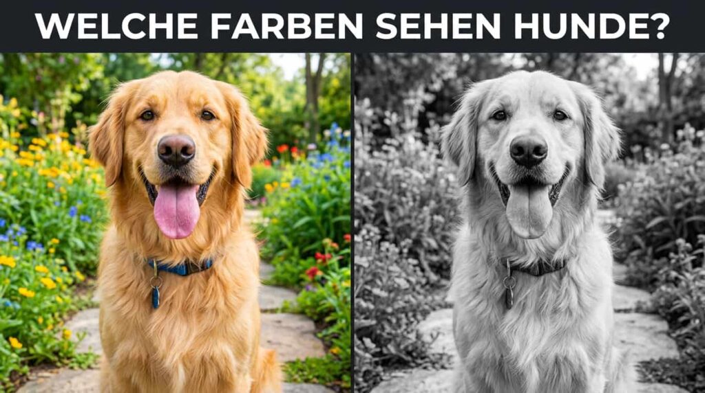 Welche Farben sehen Hunde wirklich? Gelb Blau