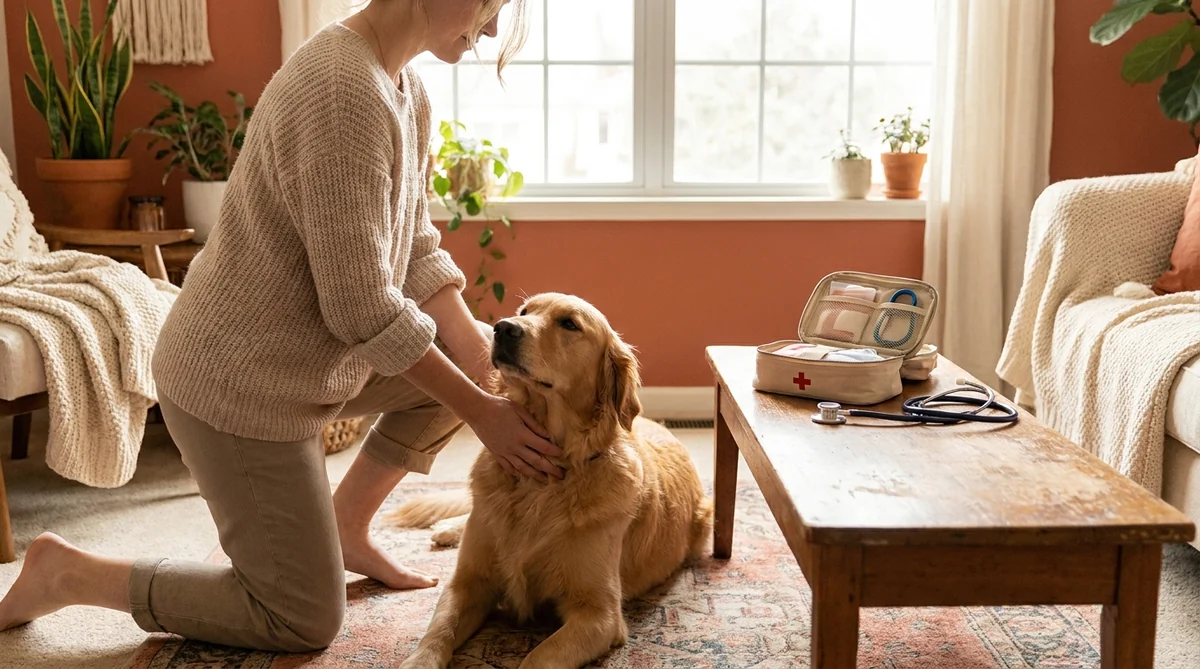 Ratgeberbild: Erste Hilfe beim Hund, richtig handeln im Notfall und Ernstfall