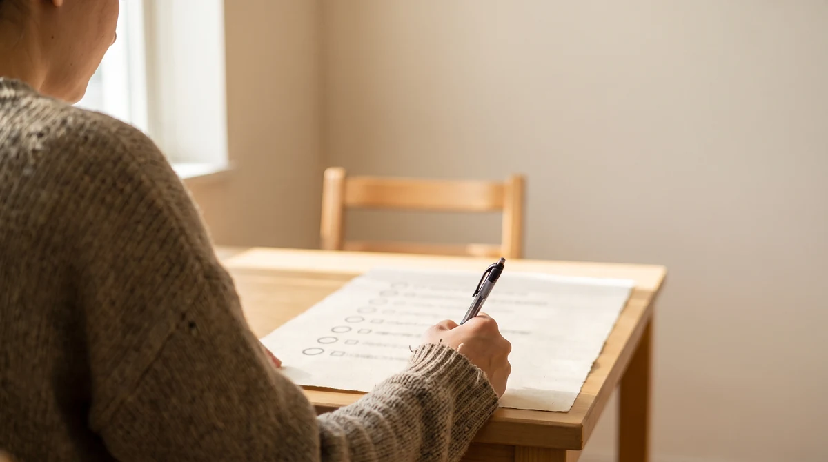 Theorieprüfung zum Hundeführerschein Bremen Hundehalterin beantwortet die Multiple-Choice-Fragen der Theorieprüfung für den Hundeführerschein Bremen